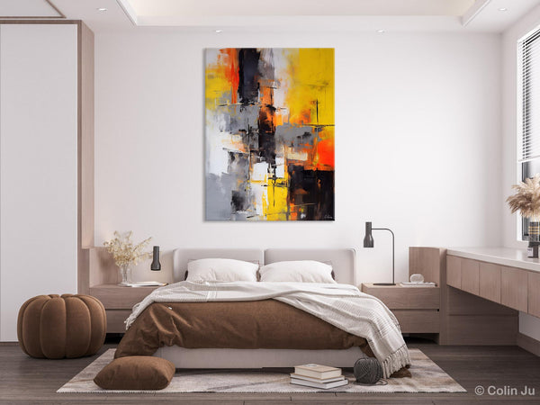 Living Room Wall Art Ideas, Modern Wall Art Paintings, Buy Abstract Paintings Online, Original Abstract Canvas Painting, Hand Painted Canvas Art-Grace Painting Crafts