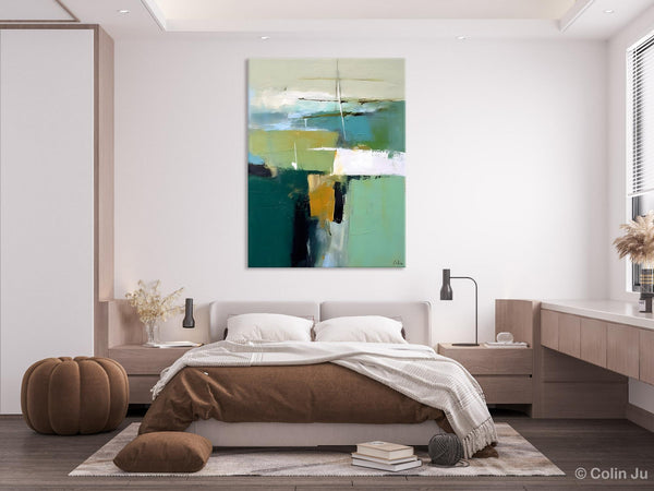 Extra Large Canvas Painting for Bedroom, Abstract Painting on Canvas, Contemporary Acrylic Paintings, Original Abstract Wall Art for Sale-Grace Painting Crafts