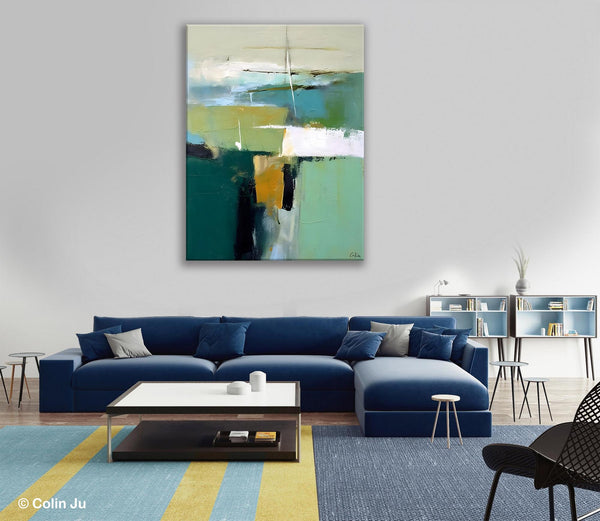 Extra Large Canvas Painting for Bedroom, Abstract Painting on Canvas, Contemporary Acrylic Paintings, Original Abstract Wall Art for Sale-Grace Painting Crafts