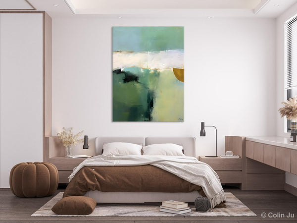 Abstract Painting on Canvas, Simple Modern Art, Contemporary Acrylic Paintings, Extra Large Canvas Painting for Bedroom, Original Abstract Wall Art for Sale-Grace Painting Crafts