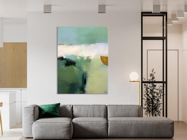 Abstract Painting on Canvas, Simple Modern Art, Contemporary Acrylic Paintings, Extra Large Canvas Painting for Bedroom, Original Abstract Wall Art for Sale-Grace Painting Crafts