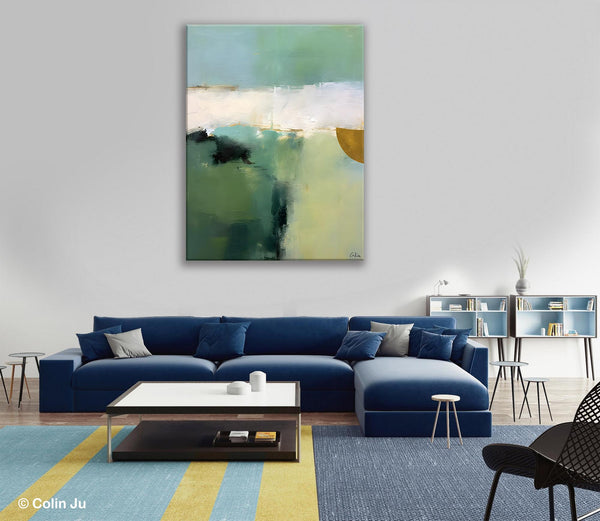 Abstract Painting on Canvas, Simple Modern Art, Contemporary Acrylic Paintings, Extra Large Canvas Painting for Bedroom, Original Abstract Wall Art for Sale-Grace Painting Crafts