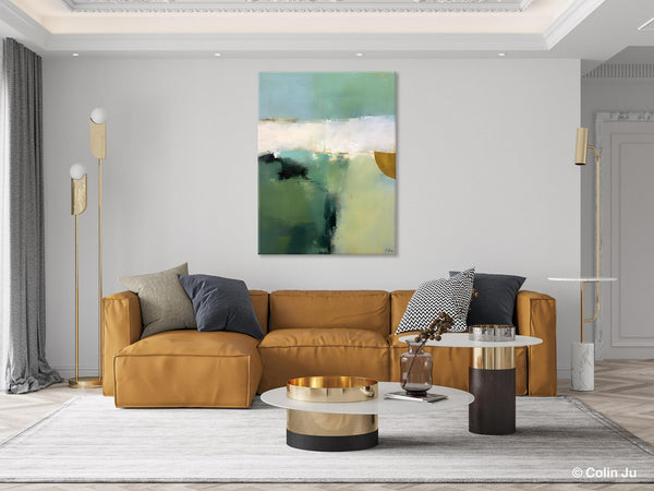 Abstract Painting on Canvas, Simple Modern Art, Contemporary Acrylic Paintings, Extra Large Canvas Painting for Bedroom, Original Abstract Wall Art for Sale-Grace Painting Crafts