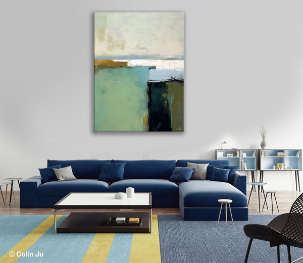 Abstract Canvas Art for Bedroom, Extra Large Abstract Paintings for Dining Room, Original Modern Acrylic Art, Modern Canvas Paintings-Grace Painting Crafts