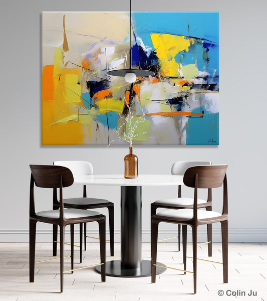 Simple Modern Abstract Art, Hand Painted Canvas Art, Original Wall Art Paintings, Modern Paintings for Living Room, Buy Paintings Online-Grace Painting Crafts