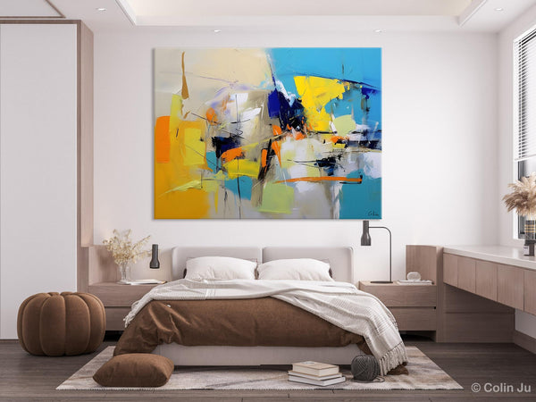 Simple Modern Abstract Art, Hand Painted Canvas Art, Original Wall Art Paintings, Modern Paintings for Living Room, Buy Paintings Online-Grace Painting Crafts