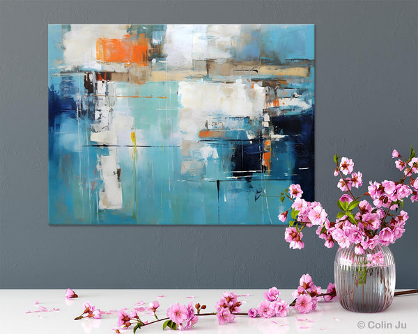 Original Modern Wall Paintings, Contemporary Canvas Art, Heavy Texture Canavas Art, Abstract Painting for Bedroom, Modern Acrylic Artwork-Grace Painting Crafts