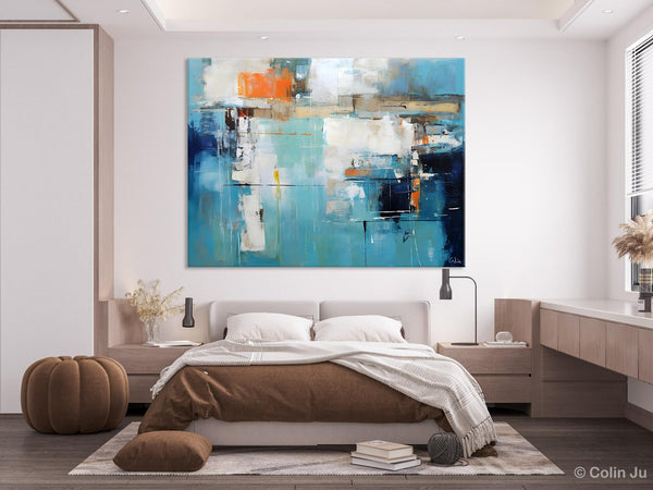 Original Modern Wall Paintings, Contemporary Canvas Art, Heavy Texture Canavas Art, Abstract Painting for Bedroom, Modern Acrylic Artwork-Grace Painting Crafts