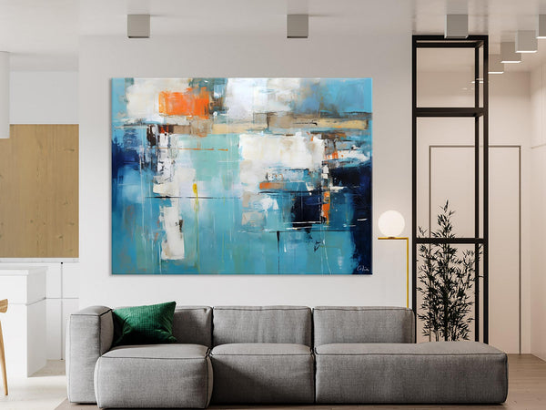 Original Modern Wall Paintings, Contemporary Canvas Art, Heavy Texture Canavas Art, Abstract Painting for Bedroom, Modern Acrylic Artwork-Grace Painting Crafts