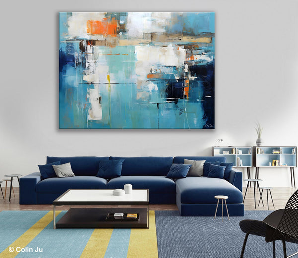 Original Modern Wall Paintings, Contemporary Canvas Art, Heavy Texture Canavas Art, Abstract Painting for Bedroom, Modern Acrylic Artwork-Grace Painting Crafts