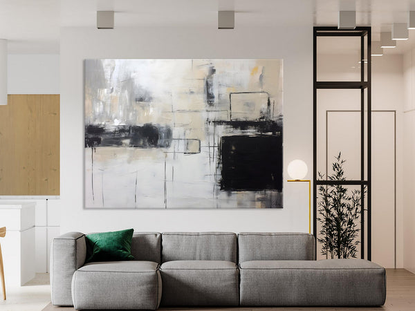 Large Wall Art Paintings, Simple Canvas Art, Simple Abstract Paintings, Contemporary Painting on Canvas, Original Canvas Wall Art for sale-Grace Painting Crafts