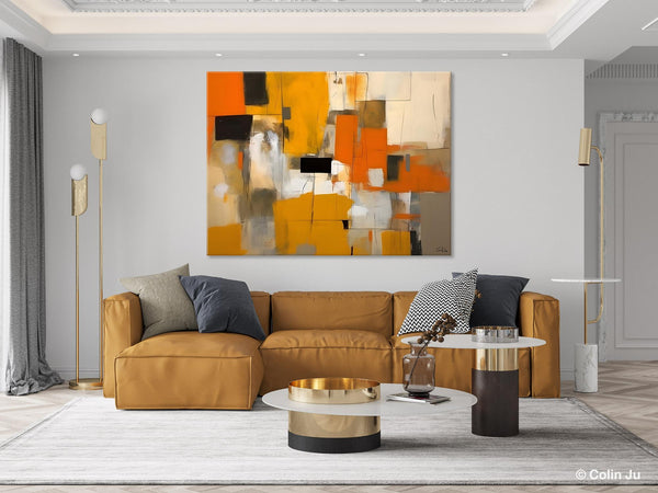 Acrylic Wall Art Painting, Acrylic Paintings for Living Room, Hand Painted Wall Painting, Simple Modern Art, Large Original Abstract Paintings-Grace Painting Crafts