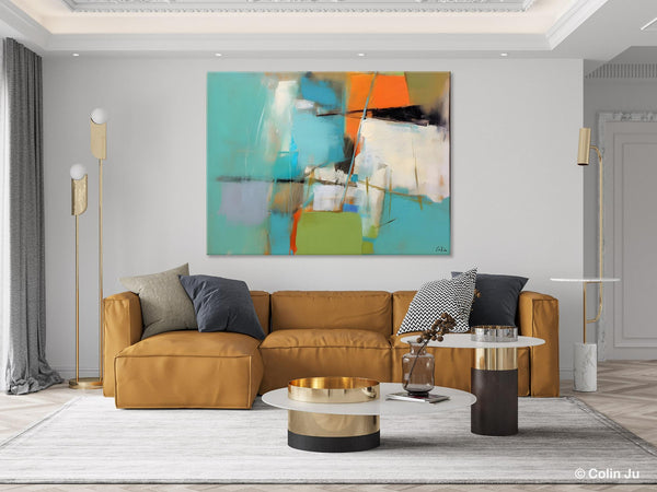 Large Wall Art Painting for Living Room, Contemporary Acrylic Painting on Canvas, Original Canvas Art, Modern Abstract Wall Paintings-Grace Painting Crafts
