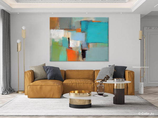Simple Abstract Art, Large Wall Art Painting for Bedroom, Contemporary Acrylic Painting on Canvas, Original Canvas Art, Modern Wall Paintings-Grace Painting Crafts