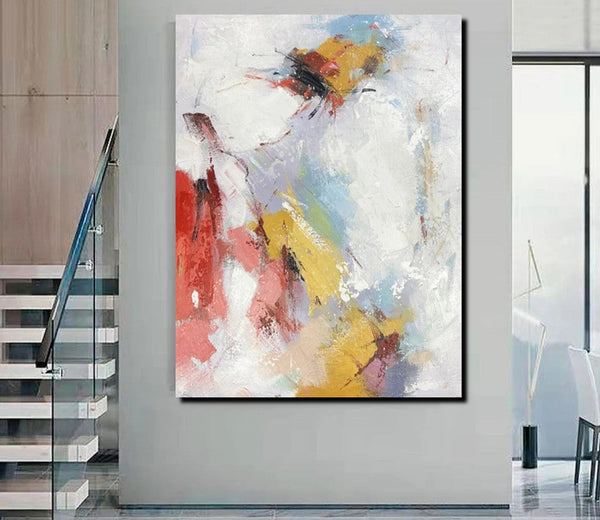 Dining Room Wall Art Ideas, Abstract Modern Painting, Acrylic Canvas Paintings, Simple Wall Art Paintings, Contemporary Painting-Grace Painting Crafts