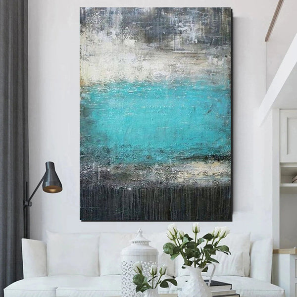 Canvas Painting for Living Room, Easy Abstract Painting Ideas for Interior Design, Modern Wall Art Painting, Huge Contemporary Abstract Artwork-Grace Painting Crafts