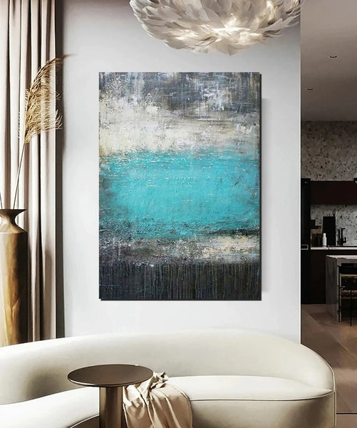 Canvas Painting for Living Room, Easy Abstract Painting Ideas for Interior Design, Modern Wall Art Painting, Huge Contemporary Abstract Artwork-Grace Painting Crafts