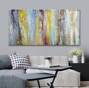 Contemporary Wall Art Paintings, Simple Modern Paintings for Living Room, Large Acrylic Paintings for Bedroom-Grace Painting Crafts