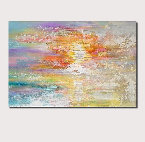 Wall Art Paintings, Simple Modern Art, Simple Abstract Painting, Large Paintings for Bedroom, Buy Paintings Online-Grace Painting Crafts