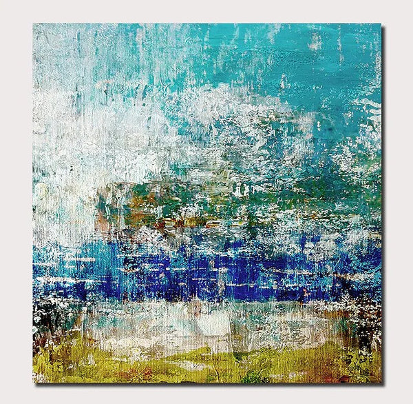 Acrylic Paintings for Bedroom, Living Room Canvas Painting, Large Abstract Paintings, Contemporary Modern Artwork, Simple Canvas Painting-Grace Painting Crafts