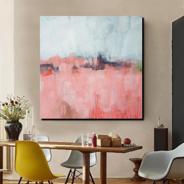 Simple Abstract Paintings, Contemporary Wall Art Paintings for Living Room, Bedroom Acrylic Paintings, Hand Painted Canvas Art, Buy Art Online-Grace Painting Crafts