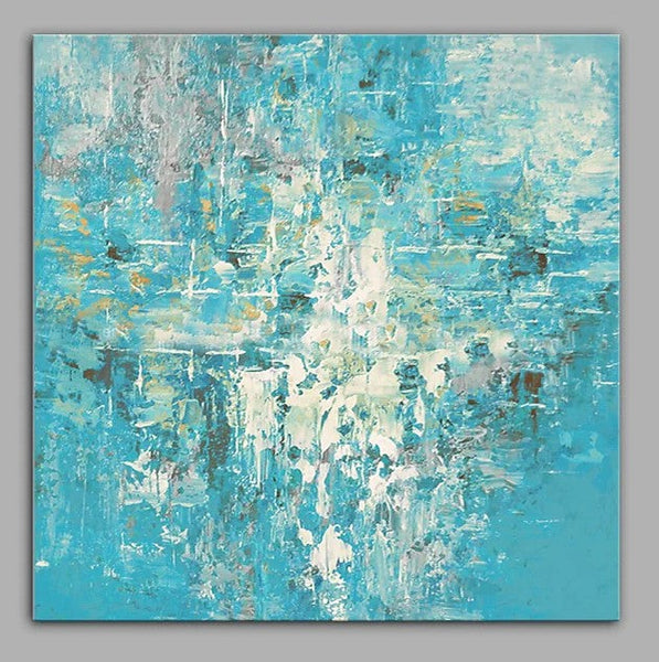 Paintings for Living Room, Abstract Acrylic Painting, Simple Painting Ideas for Bedroom, Large Abstract Canvas Paintings, Hand Painted Wall Painting-Grace Painting Crafts