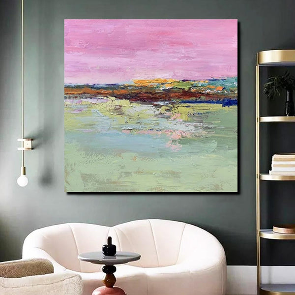 Modern Wall Art Paintings for Living Room, Simple Acrylic Paintings, Dining Room Acrylic Paintings, Heavy Texture Canvas Art, Buy Art Online-Grace Painting Crafts