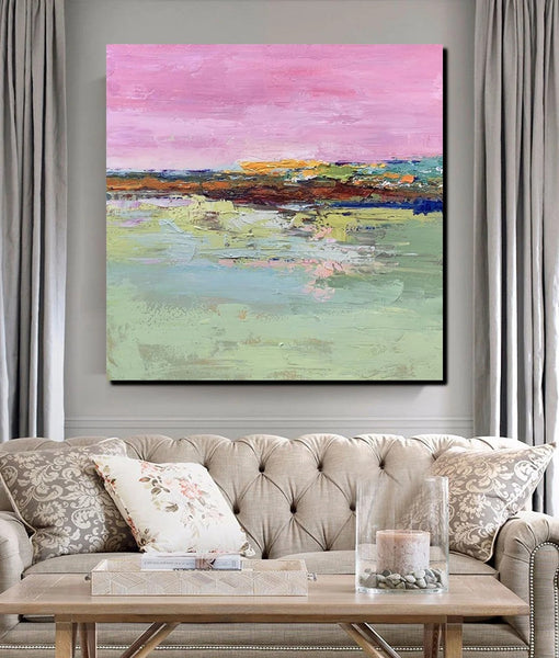 Modern Wall Art Paintings for Living Room, Simple Acrylic Paintings, Dining Room Acrylic Paintings, Heavy Texture Canvas Art, Buy Art Online-Grace Painting Crafts