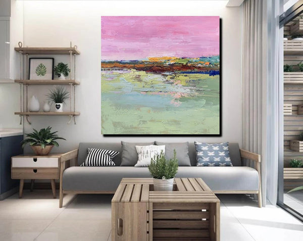 Modern Wall Art Paintings for Living Room, Simple Acrylic Paintings, Dining Room Acrylic Paintings, Heavy Texture Canvas Art, Buy Art Online-Grace Painting Crafts