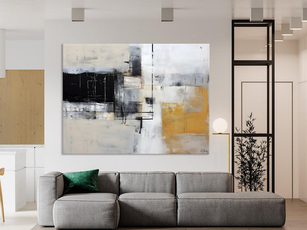 Modern Abstract Art Paintings, Extra Large Canvas Painting for Bedroom, Original Canvas Wall Art, Oversized Contemporary Acrylic Paintings-Grace Painting Crafts
