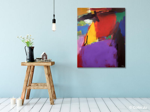 Abstract Painting on Canvas, Extra Large Abstract Painting for Living Room, Large Original Abstract Wall Art, Contemporary Acrylic Paintings-Grace Painting Crafts