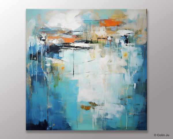 Large Abstract Painting for Bedroom, Original Modern Wall Art Paintings, Contemporary Canvas Art, Modern Acrylic Artwork, Buy Art Online-Grace Painting Crafts
