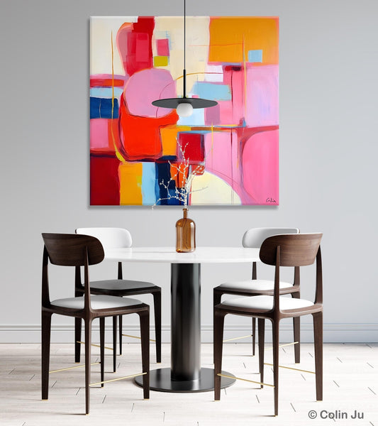 Ultra Modern Acrylic Paintings, Abstract Painting for Bedroom, Original Modern Wall Art Paintings, Oversized Contemporary Canvas Paintings-Grace Painting Crafts