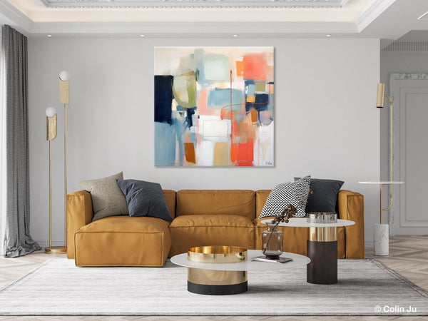 Large Abstract Painting for Bedroom, Original Modern Paintings, Contemporary Canvas Art, Modern Acrylic Artwork, Buy Art Paintings Online-Grace Painting Crafts