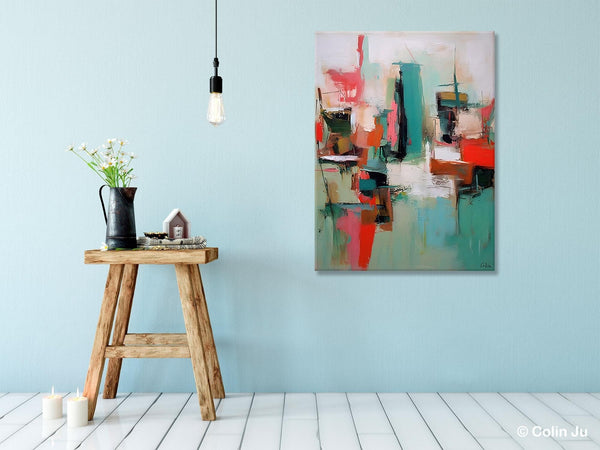 Extra Large Painting for Sale, Huge Contemporary Acrylic Paintings, Extra Large Canvas Paintings, Original Abstract Painting, Impasto Art-Grace Painting Crafts