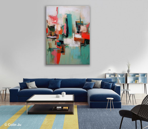 Extra Large Painting for Sale, Huge Contemporary Acrylic Paintings, Extra Large Canvas Paintings, Original Abstract Painting, Impasto Art-Grace Painting Crafts