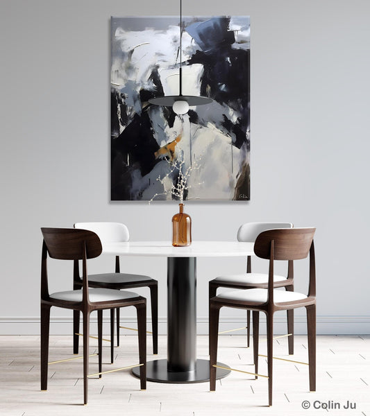 Extra Large Painting on Canvas, Contemporary Acrylic Paintings, Extra Large Canvas Paintings for Bedroom, Large Original Abstract Wall Art-Grace Painting Crafts