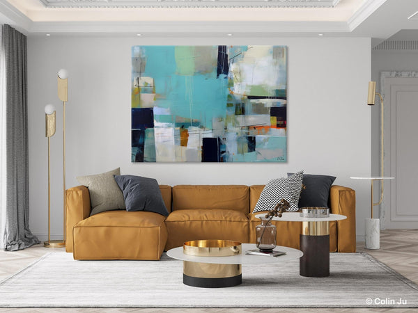 Modern Wall Art Ideas for Living Room, Extra Large Canvas Paintings, Original Abstract Painting, Impasto Art, Contemporary Acrylic Paintings-Grace Painting Crafts