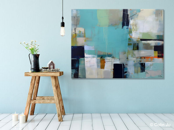 Modern Wall Art Ideas for Living Room, Extra Large Canvas Paintings, Original Abstract Painting, Impasto Art, Contemporary Acrylic Paintings-Grace Painting Crafts