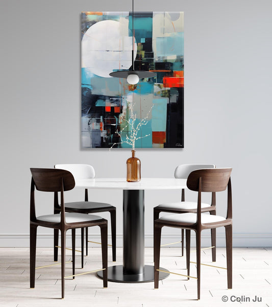 Large Contemporary Wall Art, Hand Painted Canvas Art, Modern Paintings, Extra Large Paintings for Living Room, Original Abstract Painting-Grace Painting Crafts