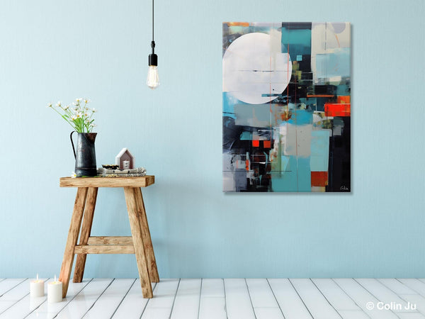 Large Contemporary Wall Art, Hand Painted Canvas Art, Modern Paintings, Extra Large Paintings for Living Room, Original Abstract Painting-Grace Painting Crafts