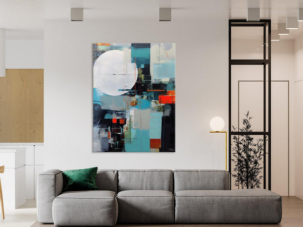 Large Contemporary Wall Art, Hand Painted Canvas Art, Modern Paintings, Extra Large Paintings for Living Room, Original Abstract Painting-Grace Painting Crafts