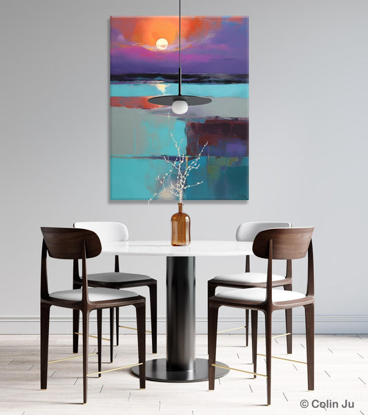 Extra Large Painting on Canvas, Oversized Contemporary Acrylic Painting, Extra Large Canvas Painting for Bedroom, Original Abstract Painting-Grace Painting Crafts