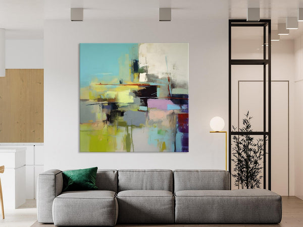 Original Modern Wall Art, Modern Canvas Paintings, Contemporary Canvas Art, Modern Acrylic Artwork, Large Abstract Painting for Bedroom-Grace Painting Crafts