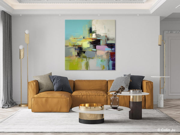 Original Modern Wall Art, Modern Canvas Paintings, Contemporary Canvas Art, Modern Acrylic Artwork, Large Abstract Painting for Bedroom-Grace Painting Crafts