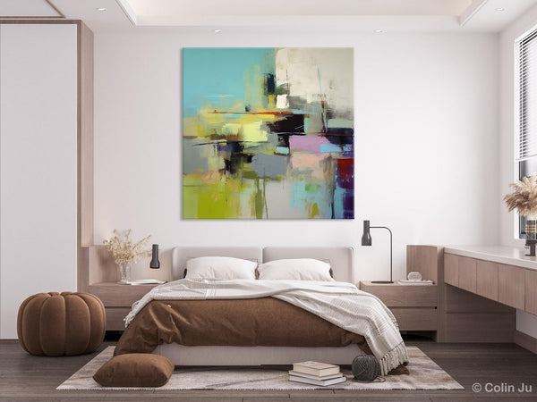 Original Modern Wall Art, Modern Canvas Paintings, Contemporary Canvas Art, Modern Acrylic Artwork, Large Abstract Painting for Bedroom-Grace Painting Crafts