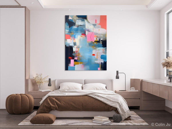 Modern Wall Paintings, Contemporary Painting on Canvas, Abstract Painting for Bedroom, Extra Large Original Acrylic Art, Buy Wall Art Online-Grace Painting Crafts