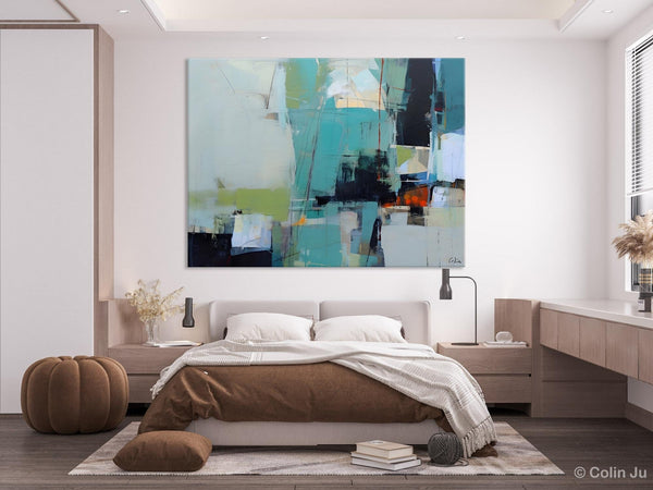 Oversized Canvas Paintings, Original Abstract Art, Large Wall Art Ideas for Living Room, Hand Painted Canvas Art, Contemporary Acrylic Art-Grace Painting Crafts