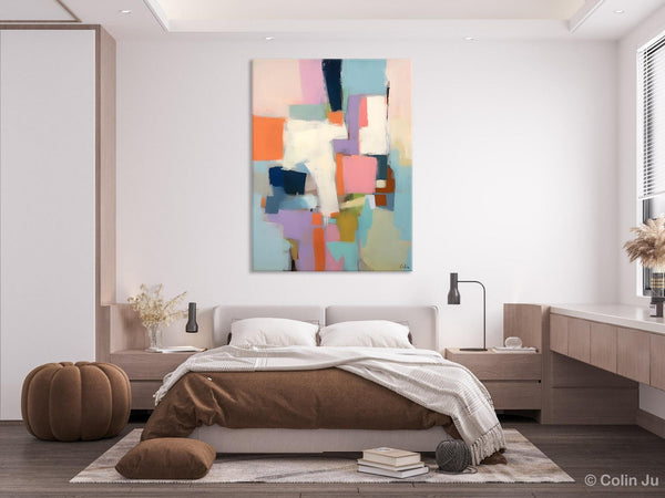 Extra Large Modern Wall Art, Acrylic Painting on Canvas, Contemporary Painting, Canvas Paintings for Dining Room, Original Abstract Painting-Grace Painting Crafts