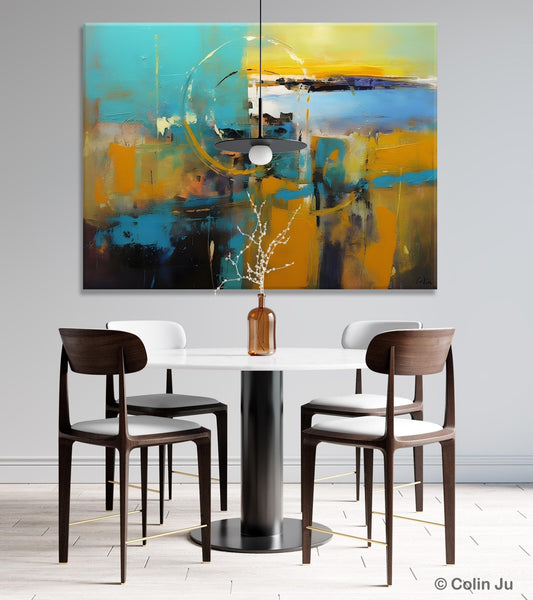 Oversized Canvas Paintings, Original Abstract Art, Hand Painted Canvas Art, Contemporary Acrylic Art, Huge Wall Art Ideas for Living Room-Grace Painting Crafts